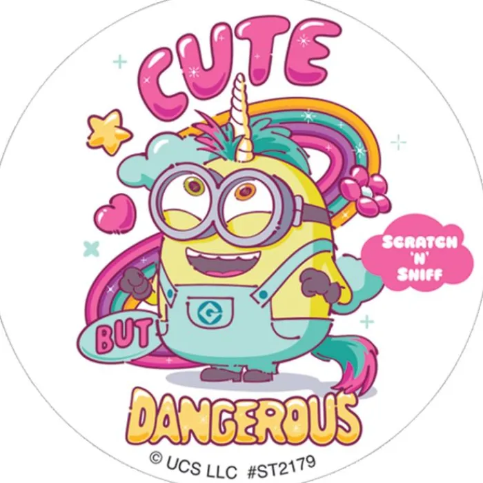 Stickers | Character Stickers<SmileMakers Fluffy Minions Scented Stickers - Stickers from