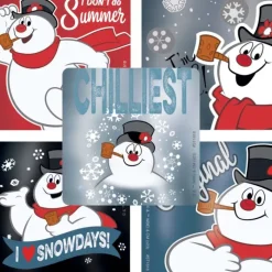 Christmas | Character Stickers<SmileMakers Frosty the Snowman Classic Foil Stickers- Stickers from