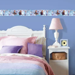 Wall Decals<SmileMakers Frozen 2 Peel & Stick Border - Office Décor from