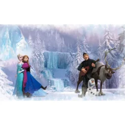 Wall Decals<SmileMakers Frozen Chair Rail Wall Mural - Office Décor from