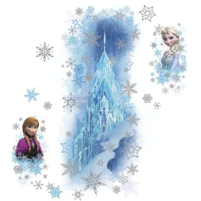 Wall Decals<SmileMakers Frozen Ice Palace With Else & Anna Giant Wall Decals - Office Décor from