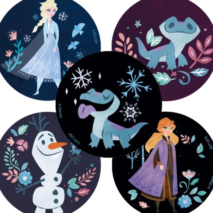 Disney Stickers | Character Stickers<SmileMakers Frozen II: Bruni Stickers - Stickers from