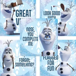 Disney Stickers | Character Stickers<SmileMakers Frozen II: Olaf Pick Your Nose Stickers - Stickers from