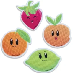Fidget & Distraction Toys | Fidget & Distraction<SmileMakers Fruit Textured Sensory Shapes - Stickers from