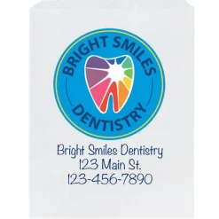 Take Home Bags | Take Home Bags<SmileMakers Fully Custom Large Paper Bags - Take Home Bags from