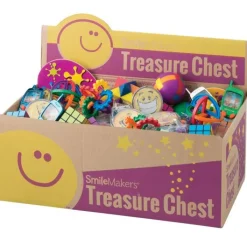 Toy Treasure Chests | Toys<SmileMakers Fun and Games Treasure Chest - Treasure Chests from