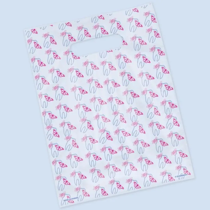 Take Home Bags | Take Home Bags<SmileMakers Garden Tooth Scatter Print Bags - Take Home Bags from