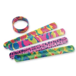 Jewelry | Latex Free Toys<SmileMakers Glitter Slap Bracelets - Bracelets from