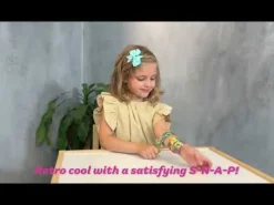 Jewelry | Latex Free Toys<SmileMakers Glitter Slap Bracelets - Bracelets from