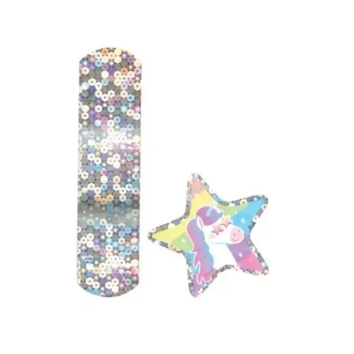 Bandages | Medical Practice Essentials<SmileMakers Glitter Stars & Strips Bandages - Case - Bandages from