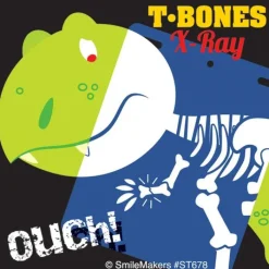 Patient Stickers | Medical Stickers<SmileMakers Glow in the Dark Dino X Ray Stickers - Stickers -