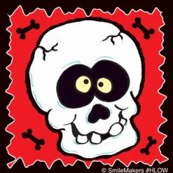 Halloween | Other Fun Stickers<SmileMakers Glow In The Dark Funny Monster - Glow in the Dark Stickers from