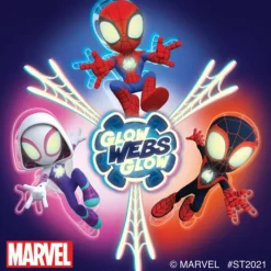 Character Stickers<SmileMakers Glow in the Dark Spidey & His Amazing Friends Stickers - Stickers from