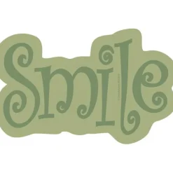 Wall Decals<SmileMakers Green Smile Wall Decal - Office Decor from
