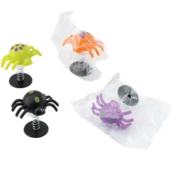 Halloween | Individually Wrapped Toys<SmileMakers Halloween Jumping Spiders - Toy Springs from