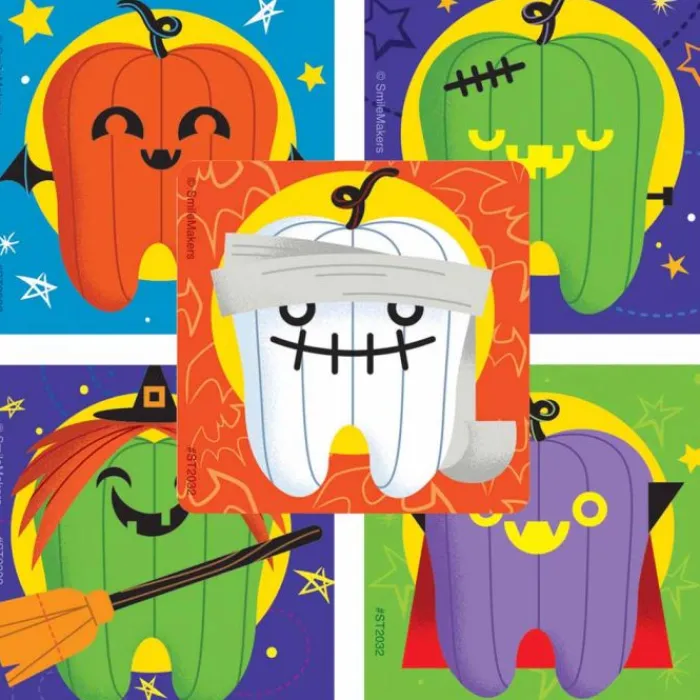 Halloween | Patient Stickers<SmileMakers Halloween Tooth Stickers - Stickers from