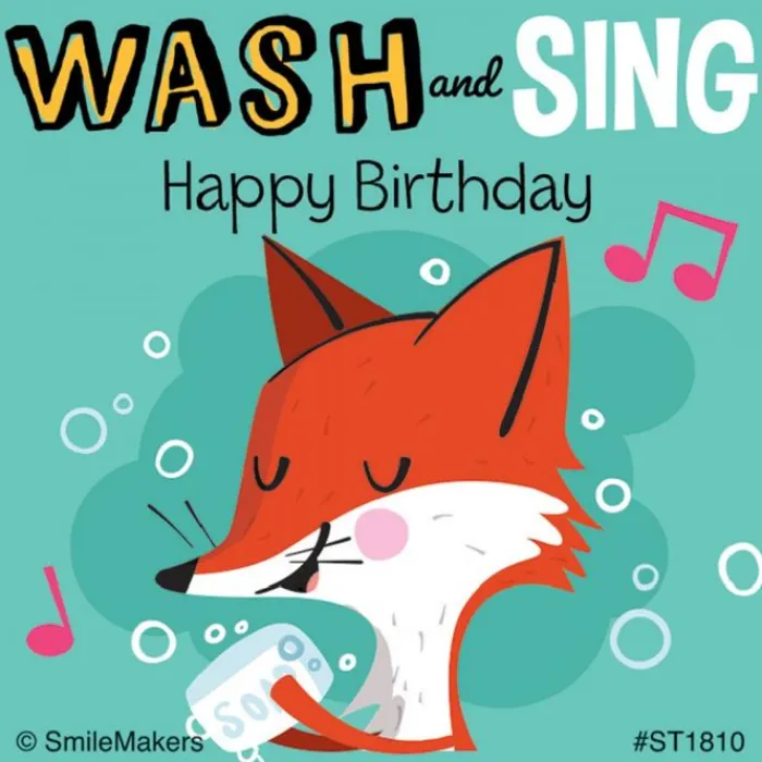 Dental Stickers | Medical Stickers<SmileMakers Hand Wash and Sing Stickers- Stickers from