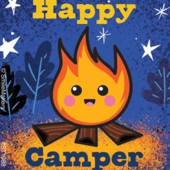 Other Fun Stickers<SmileMakers Happy Camper Stickers - Stickers from