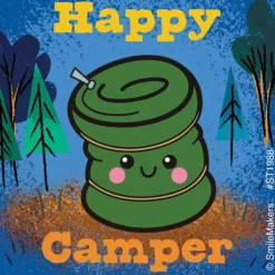 Other Fun Stickers<SmileMakers Happy Camper Stickers - Stickers from