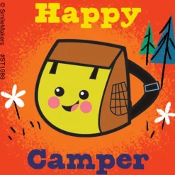 Other Fun Stickers<SmileMakers Happy Camper Stickers - Stickers from