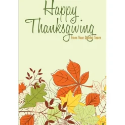 Thanksgiving<SmileMakers Happy Thanksgiving Dental Greeting Cards - Thanksgiving Greeting Cards -