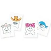 Dental Themed Prizes | Toys<SmileMakers Happy Tooth Glitter Tattoo - Happy Tooth from