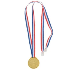 Dental Themed Prizes | Toys<SmileMakers Happy Tooth Medals - Toy Trophies & Medals from