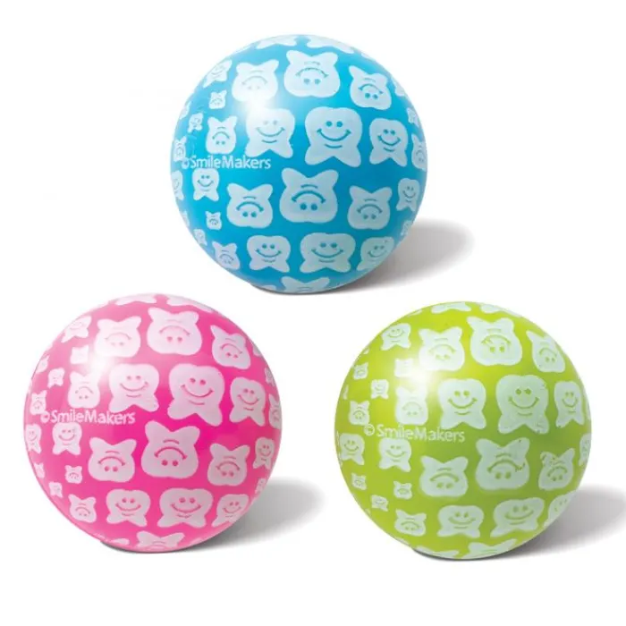 Toy Balls | Dental Themed Prizes<SmileMakers Happy Tooth Scatter Balls in 2" Capsules