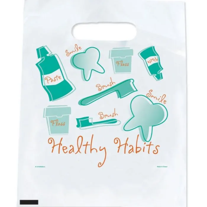 Take Home Bags | Take Home Bags<SmileMakers Healthy Habits Bag - Standard Dental Bags from