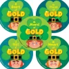 St. Patrick's Day | Other Fun Stickers<SmileMakers Heart of Gold Stickers - Stickers from
