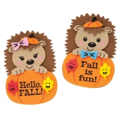 Seasons | Thanksgiving<SmileMakers Hedgehog Magnet Craft Kits - Craft Kits from