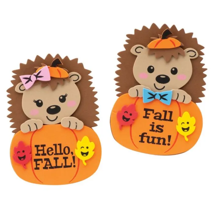 Seasons | Thanksgiving<SmileMakers Hedgehog Magnet Craft Kits - Craft Kits from