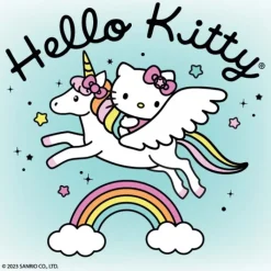 Character Stickers<SmileMakers Hello Kitty Rainbows & Unicorns Stickers - Stickers from