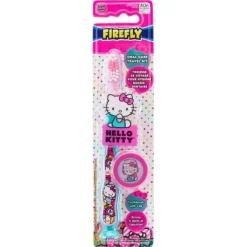 Toothbrushes | Dental Practice Essentials<Firefly Hello Kitty Youth Suction Cup Travel Brushes - from SmileMakers