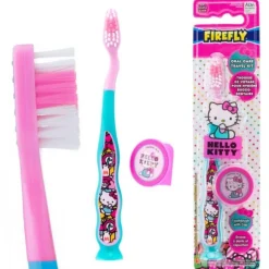 Toothbrushes | Dental Practice Essentials<Firefly Hello Kitty Youth Suction Cup Travel Brushes - from SmileMakers