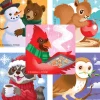 Christmas | Other Fun Stickers<SmileMakers Holiday Forest Friends Stickers - Stickers from