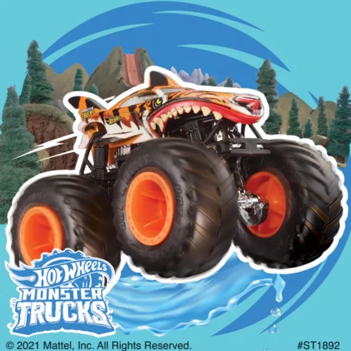 Character Stickers<SmileMakers Hot Wheels Monster Truck Shake Up Stickers - Stickers from