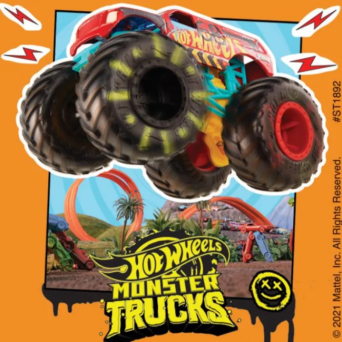 Character Stickers<SmileMakers Hot Wheels Monster Truck Shake Up Stickers - Stickers from