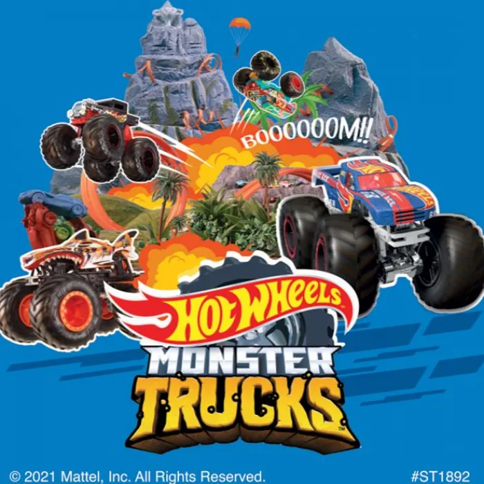 Character Stickers<SmileMakers Hot Wheels Monster Truck Shake Up Stickers - Stickers from