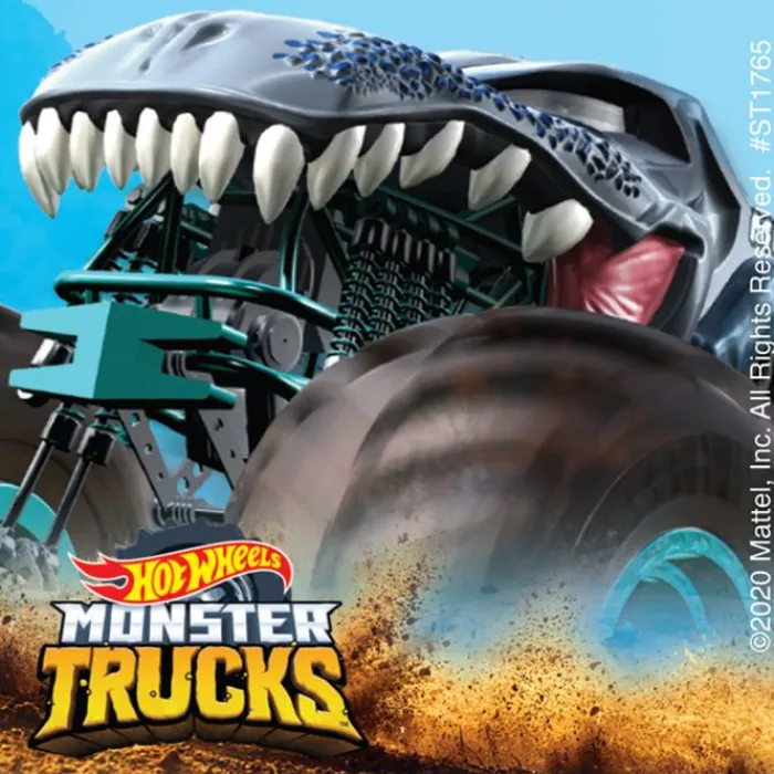 Character Stickers<SmileMakers Hot Wheels Monster Trucks Stickers - Stickers from