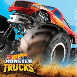 Character Stickers<SmileMakers Hot Wheels Monster Trucks Stickers - Stickers from