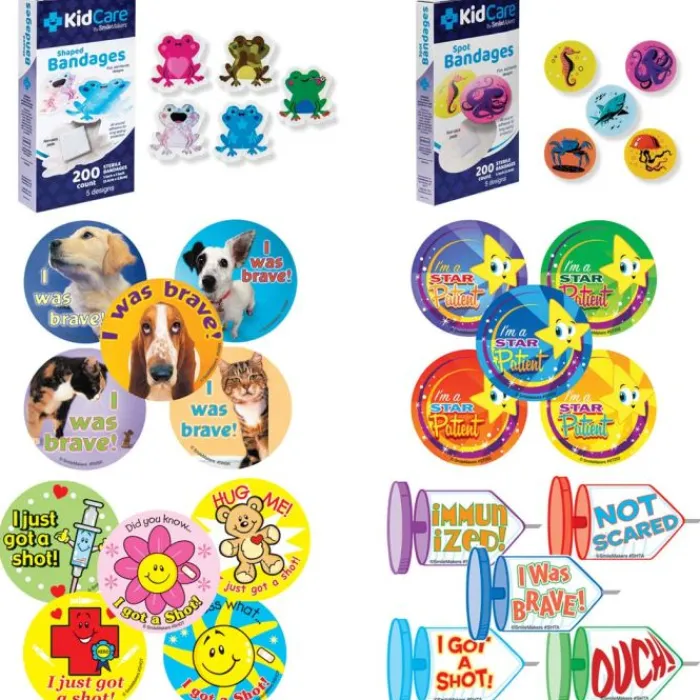 Bandages | Medical Practice Essentials<SmileMakers Immunization Favorites Bundle - Bandages from