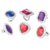 Jewelry | Latex Free Toys<SmileMakers Jumbo Jewel Rings - Toy Rings from