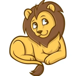 Wall Decals<SmileMakers Jungle Friends Lion Wall Decal - Office Decor from