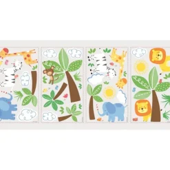 Wall Decals<SmileMakers Jungle Friends Wall Decals - Office Décor from