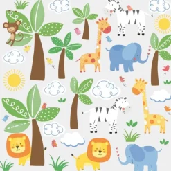 Wall Decals<SmileMakers Jungle Friends Wall Decals - Office Décor from