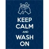 Wall Decals<SmileMakers Keep Calm and Wash Your Hands Decal- Office Décor from