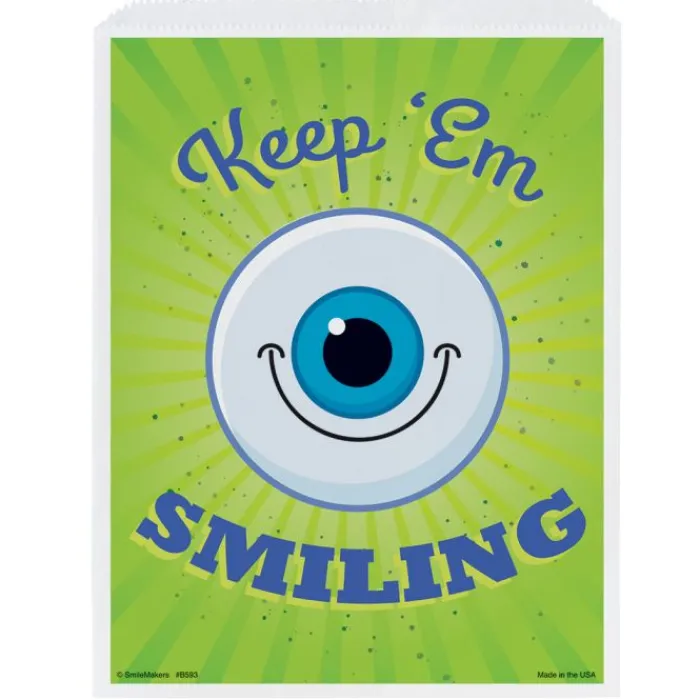 Take Home Bags | Take Home Bags<SmileMakers Keep Smiling Eye Paper Bags - Take Home Bags from