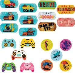 Bandages | Medical Practice Essentials<SmileMakers KidCare Bandage Sampler - Bandages from
