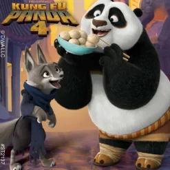 Character Stickers<SmileMakers Kung Fu Panda 4 Stickers